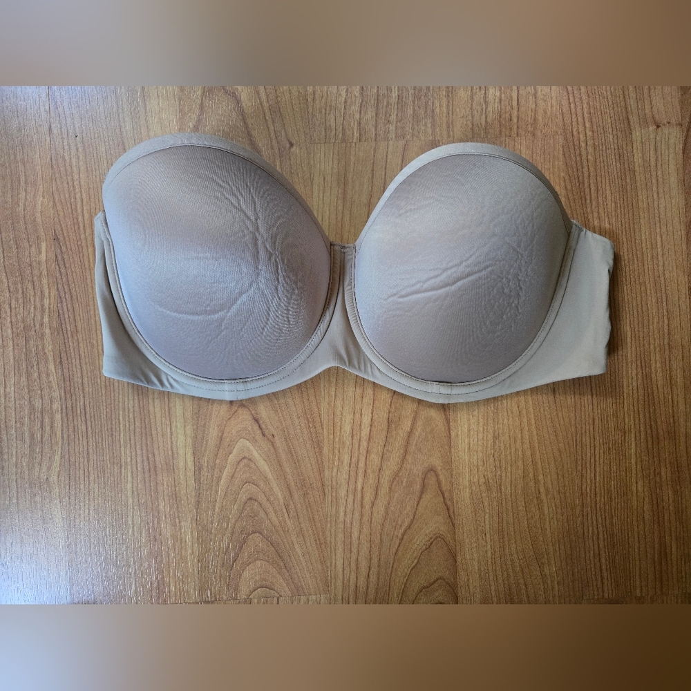 Third Love 24/7 Strapless Bra, 38C, Nude